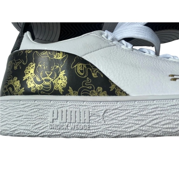 Puma Ralph Sampson Lo Top White Sneakers Cats Sz Mens 6.5 Womens 8 Narrow 38.5 - Picture 2 of 15